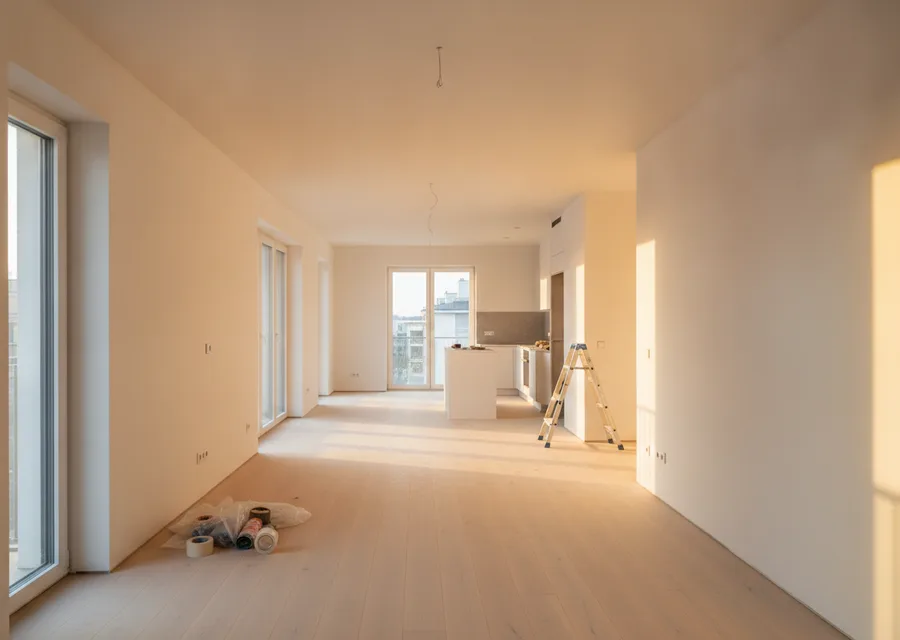Intérieur rénové par un plâtrier-plaquiste en Haute-Garonne